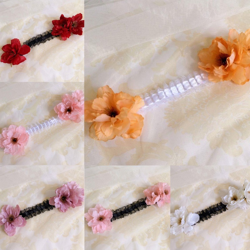 Băng Đô Ren Hoa Phong Cách Lolita Xinh Xắn Cho Nữ