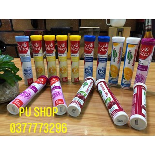 Vitamin tổng hợp dạng sủi: Fit + Vital Đức