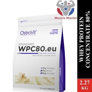 [TẶNG BÌNH] Thực Phẩm Bổ Sung Tăng Cơ Ostrovit WPC80.eu Whey Protein Concentrate 2.27kg