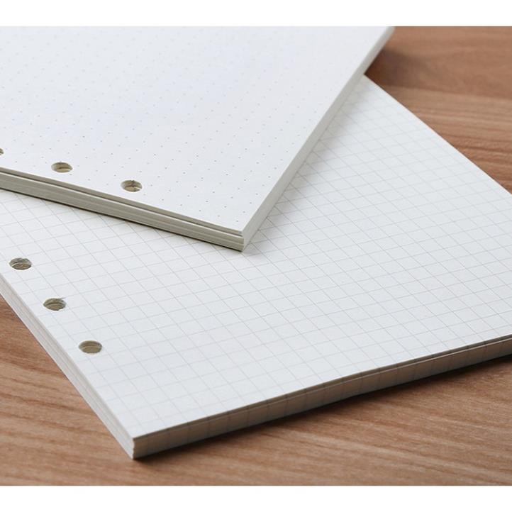 Bìa sổ còng binder SOLANO sổ còng size A5 A6 trong suốt 6 lỗ phụ kiện chia giấy, túi đựng tiện dụng SN-001342