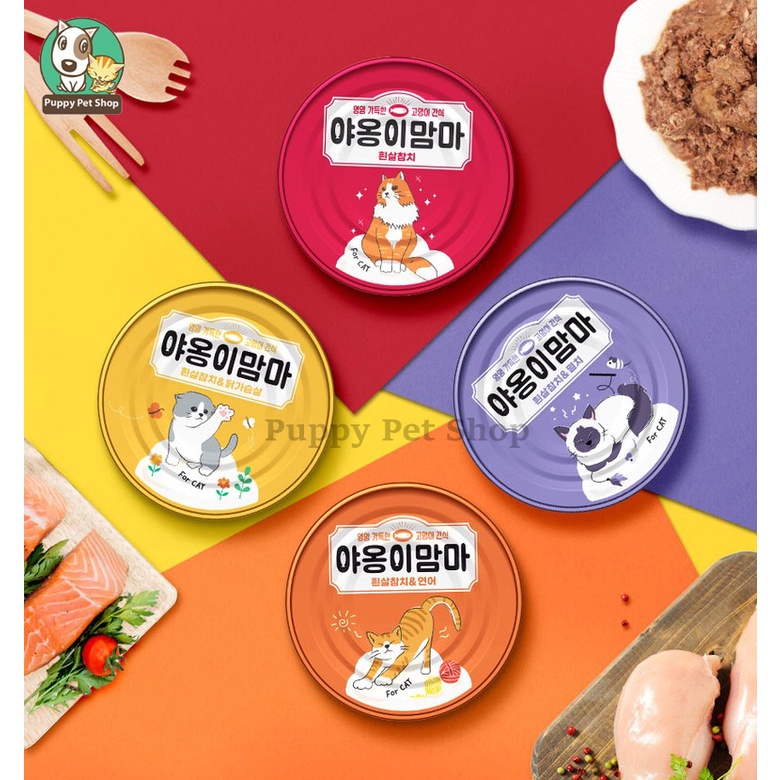 Pate cho mèo Nội Địa Hàn MEOW MAMA 160g