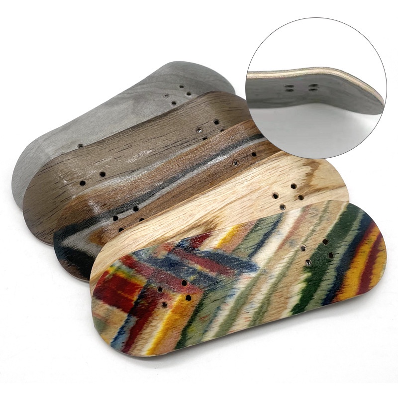 Ván Trượt Ngón Tay Hai Mặt 100 * 32mm 30mm 34mm mini Finger Skateboard Fingerboards bằng gỗ siêu hạng