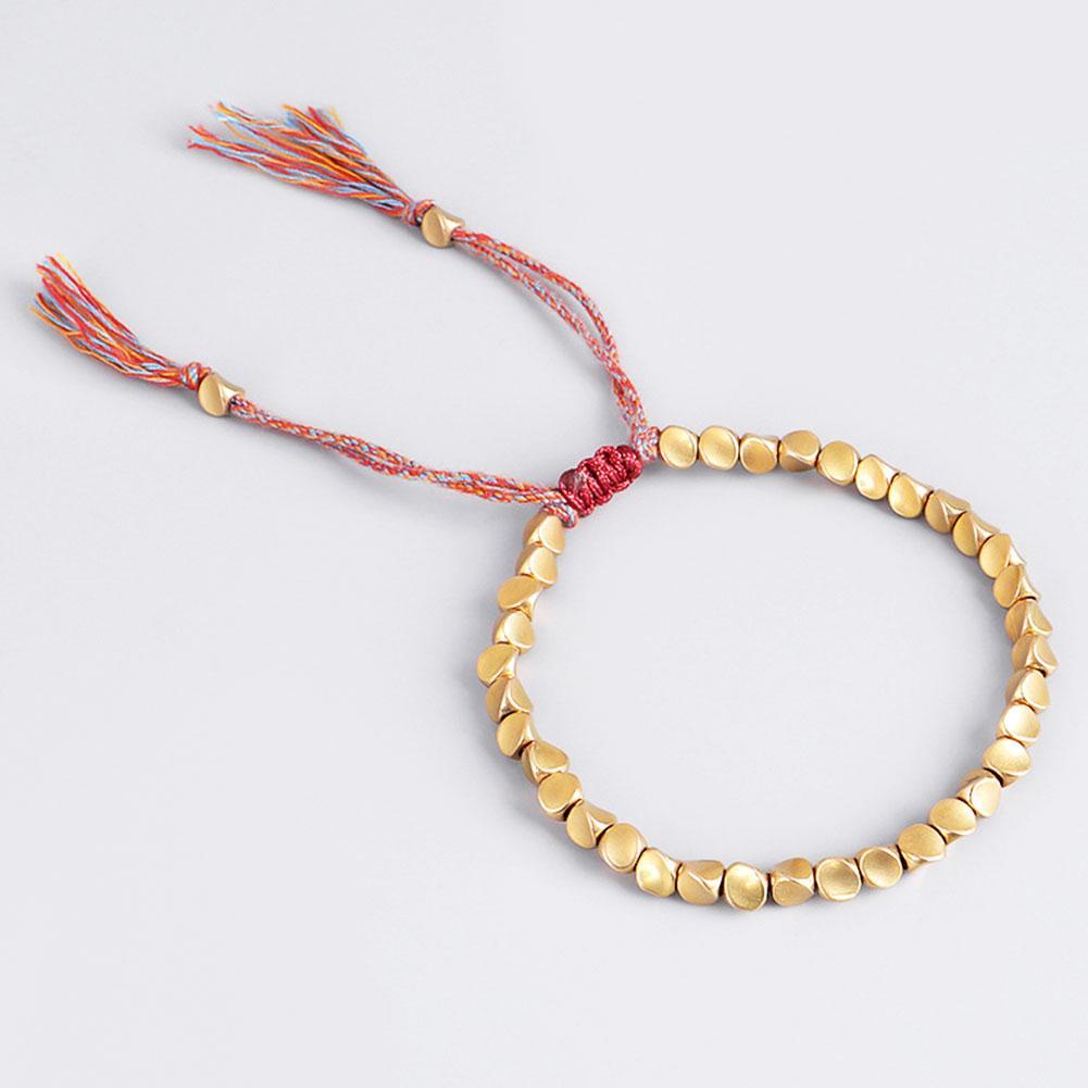 Vòng Đeo Tay Chuỗi Hạt Bằng Đồng N4M5