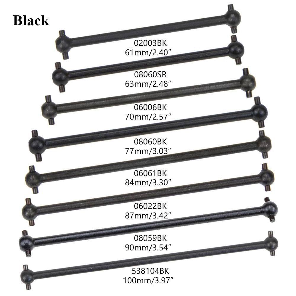 Trục Bánh Xe Hơi Điều Khiển Từ Xa Bằng Thép Dài 61mm 84mm 87mm 89.5mm