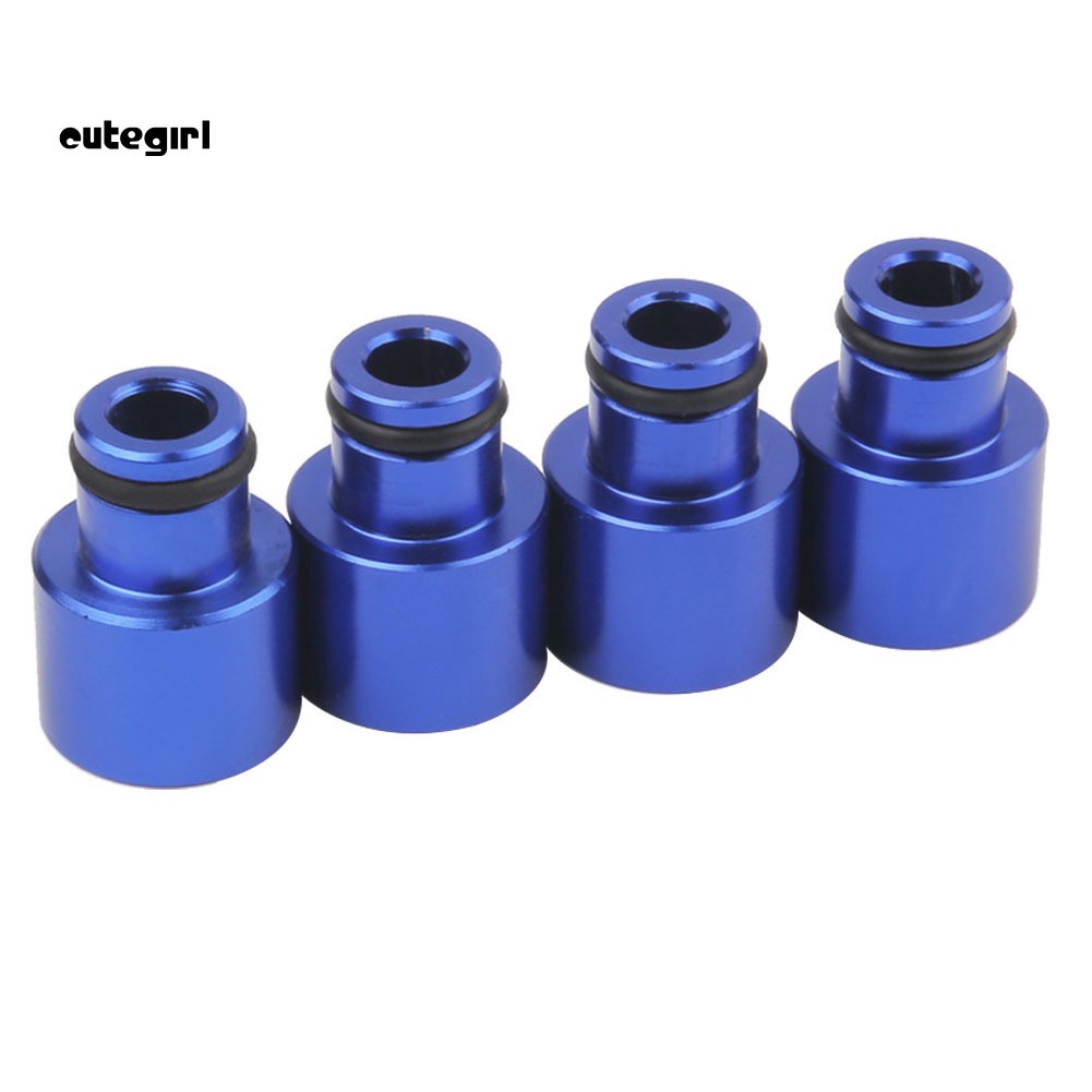 CUTE_4Pcs Car Vehicle Fuel Injector Adapters for RDX Injectors B16 B18 D16Z D16Y