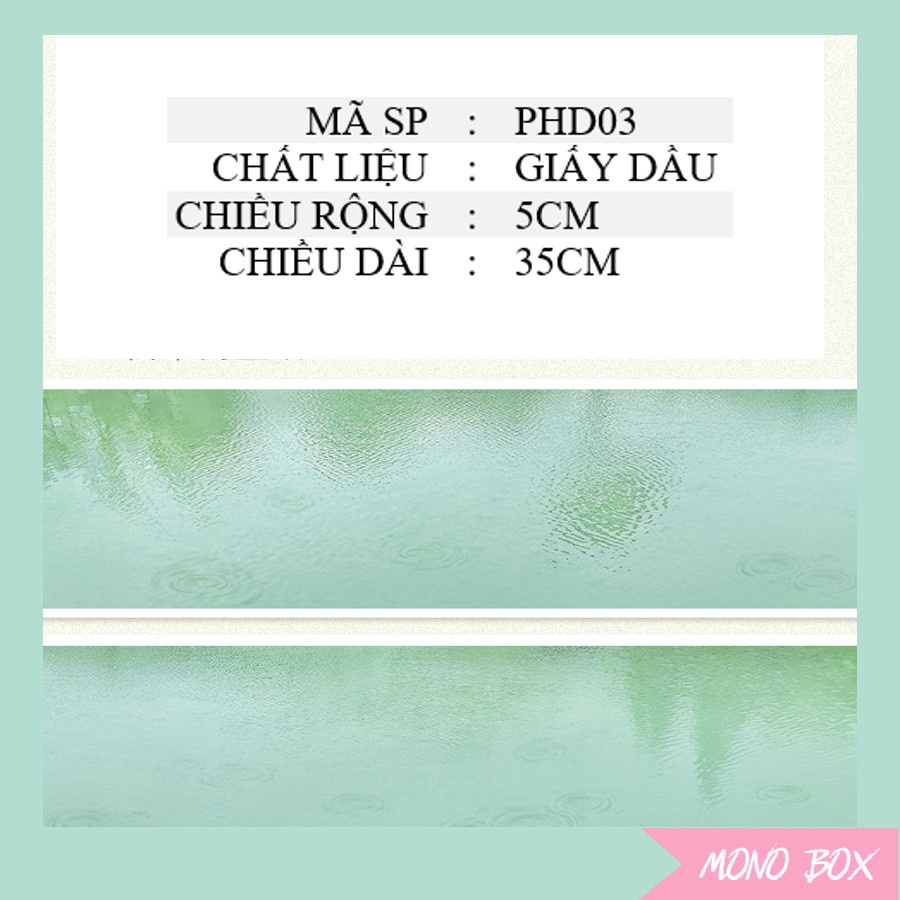 [Chiết] Washitape mùa hạ Mono_box 00521