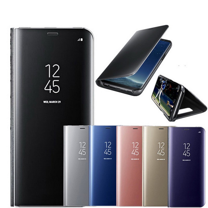 Ốp lưng tráng gương thời trang cho Samsung Galaxy Note 8 9 A6 A8 2018 A3 A5 A7 2017