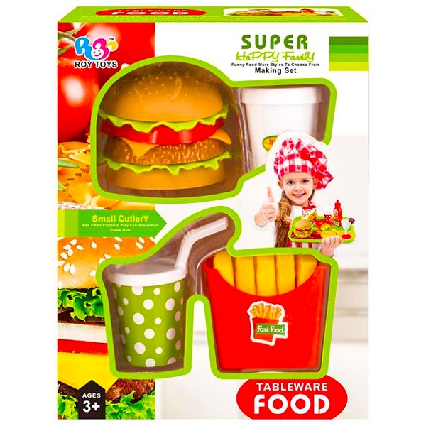 Bộ Đồ Chơi Fast Food Roy Toys 7295/6