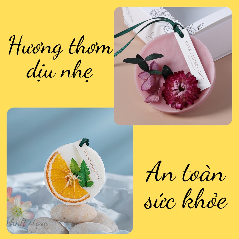 Sáp thơm phòng CHILLAX hình tròn hương thơm dịu nhẹ khử mùi trong nhà, không gian làm việc, tủ quần áo, làm quà tặng