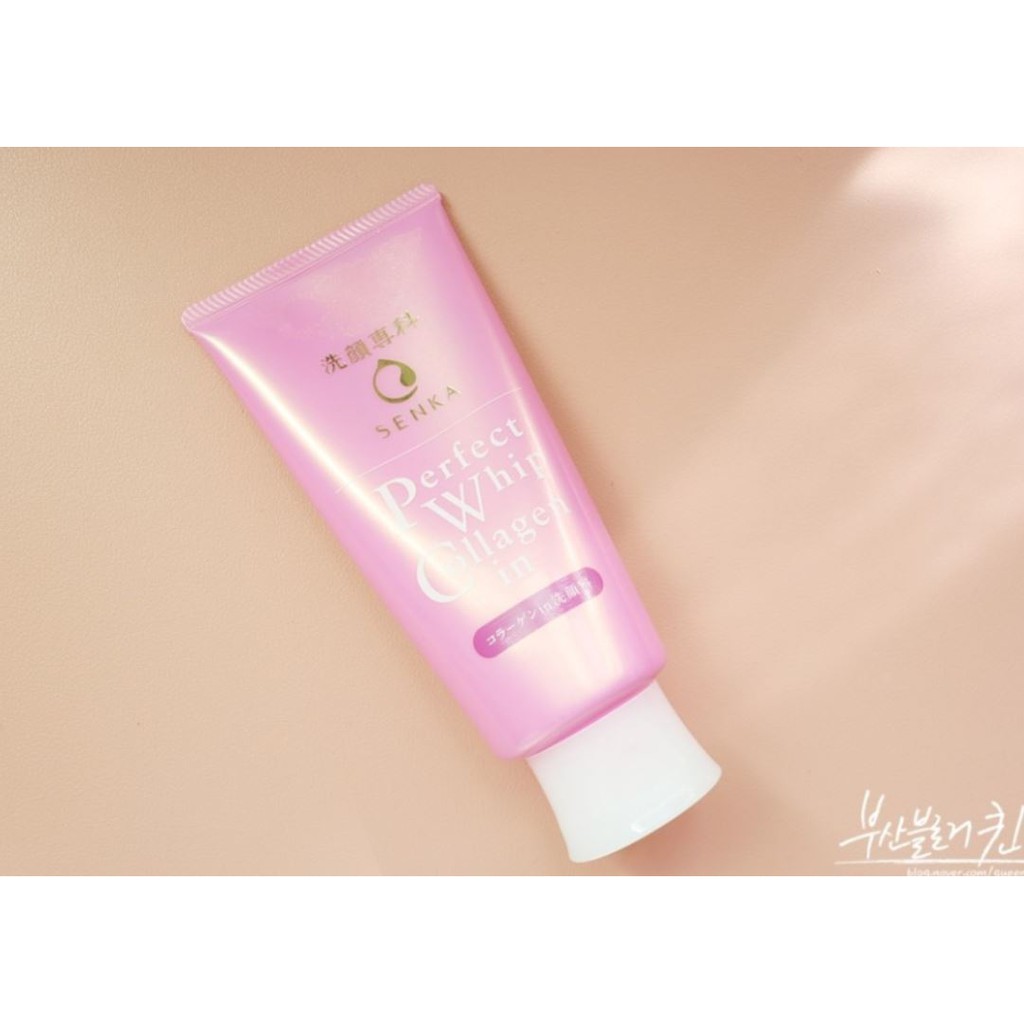 Sữa Rửa Mặt Tạo Bọt Ẩm Mịn, Săn Chắc Da Senka Perfect Whip Collagen In 120g | BigBuy360 - bigbuy360.vn