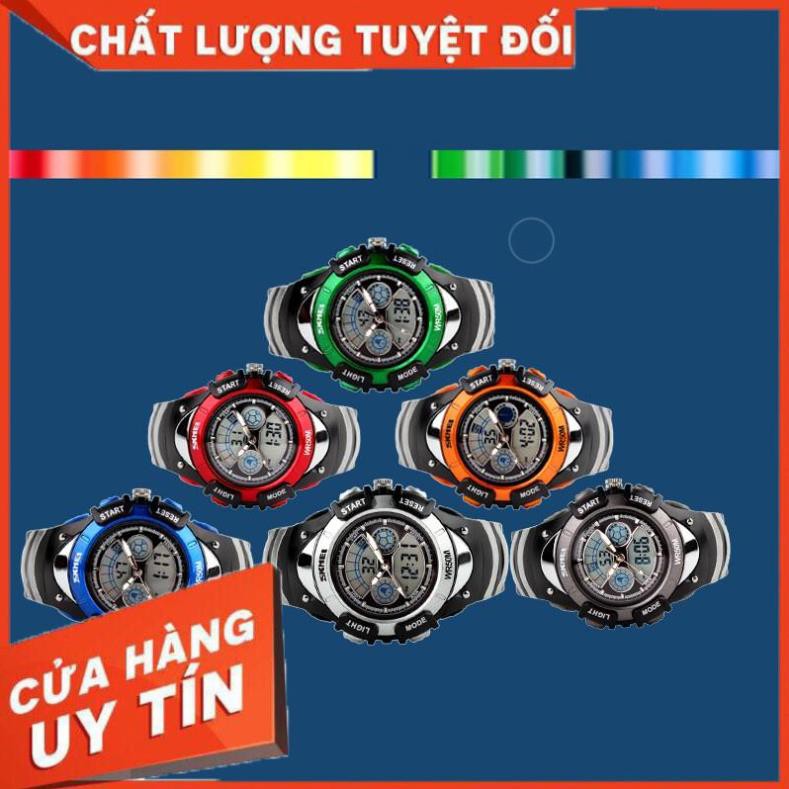 Đồng hồ trẻ em Skmei 0998 mặt điện tử dây cao su [BÃO SALE] [GIÁ SĨ] | BigBuy360 - bigbuy360.vn