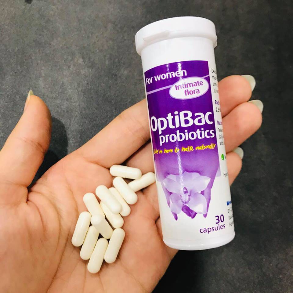Men vi sinh Optibac probiotics for women UK (men vi sinh chữa và phòng chống phụ khoa, viêm tiết niệu)