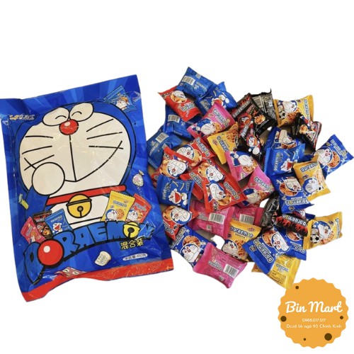 bimbim khổng lồ doraemon -450g Box ăn vặt khổng lồ tổng hơp các mẫu bim bim - snacks Doremon- Đồ Ăn Vặt- Ăn Vặt