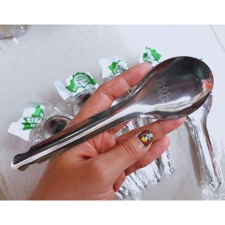 Set 10 cái muỗng canh sâu inox