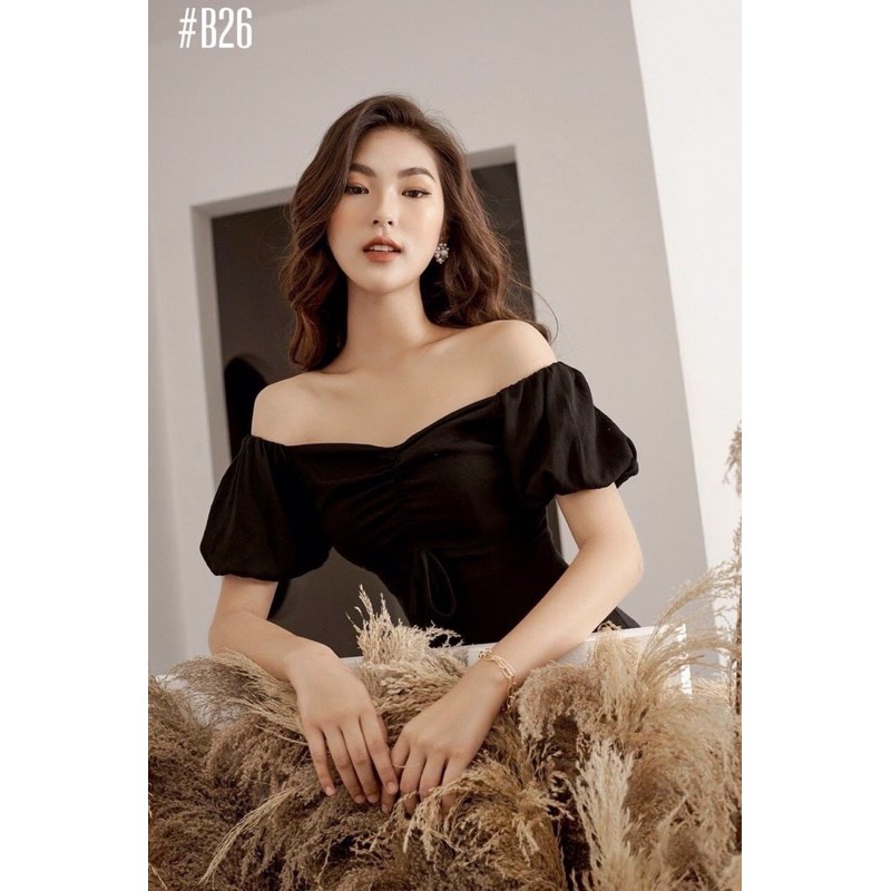 Đầm suông🌷FREESHIP 🌷Đầm suông tay bồng ba màu | BigBuy360 - bigbuy360.vn