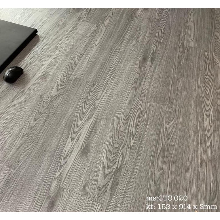 (kho hà nội) 1m2 Sàn nhựa giả gỗ Vinyl thế hệ mới