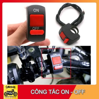 CÔNG TẮC ON OFF DÙNG CHO MỌI LOẠI XE MÁY , XE ĐẠP ĐIỆN
