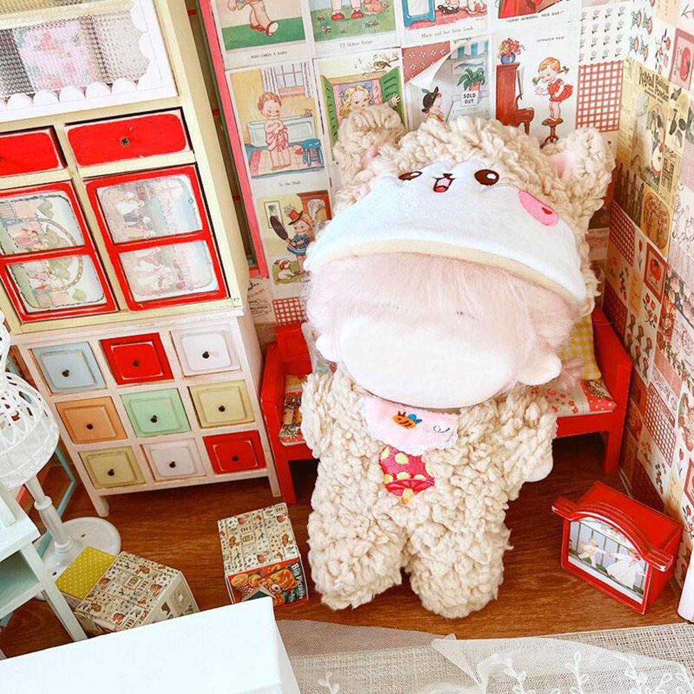 Gấu Trúc Nhồi Bông 20CM Dễ Thương Dành Cho Búp Bê