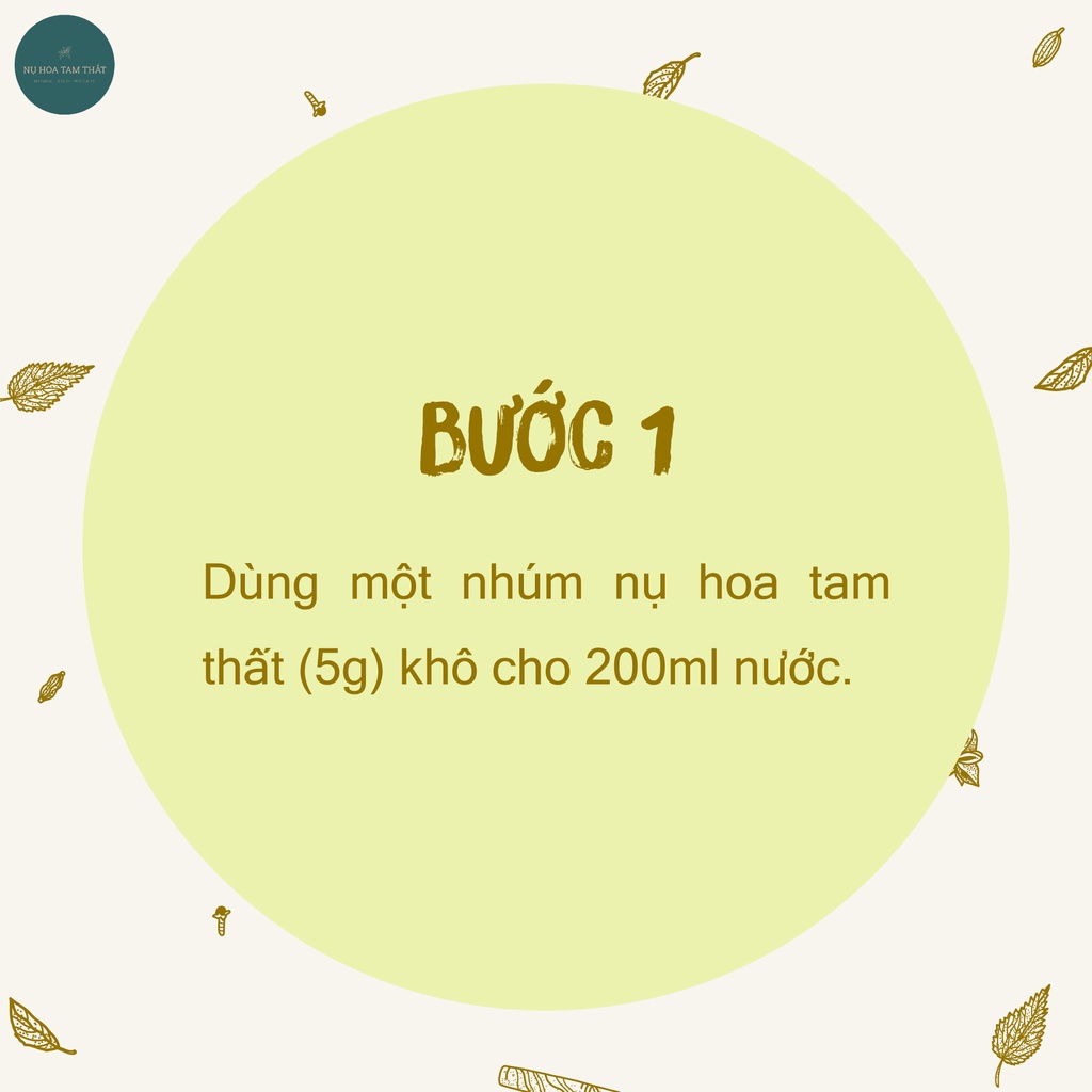 500g nụ tam thất không cuống