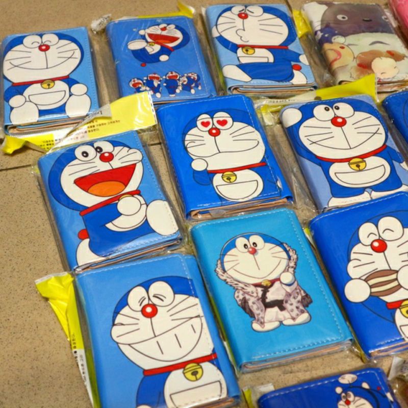 Bóp ngắn đựng tiền Doraemon Doremon Kitty