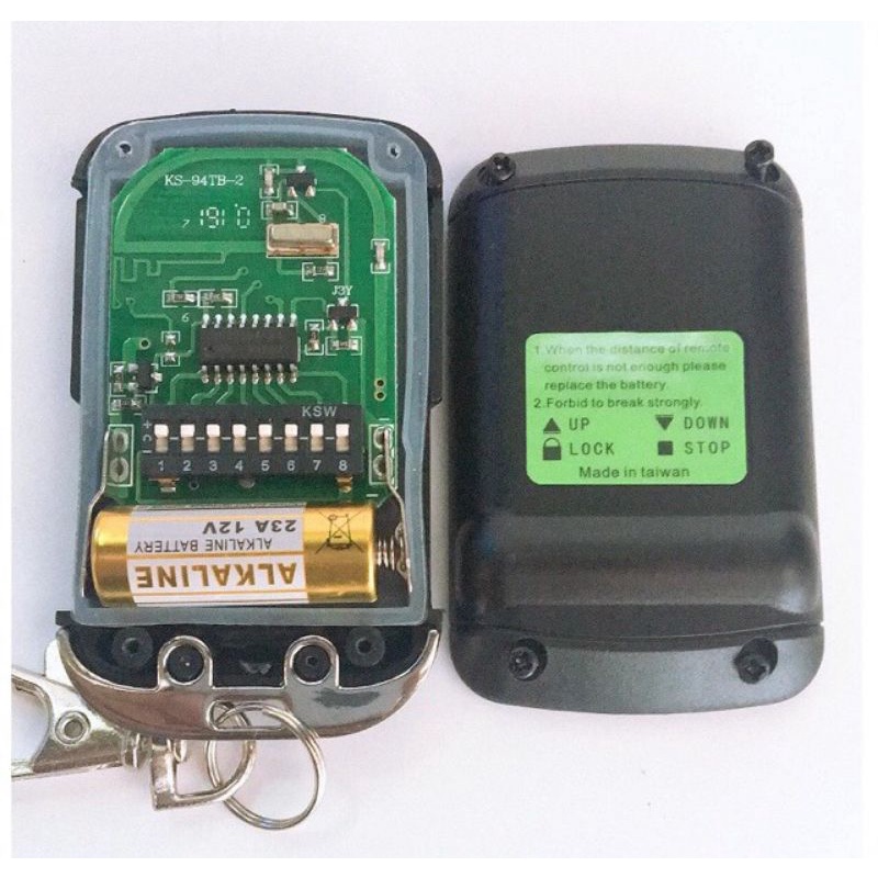 Điều khiển cửa cuốn TEC Mã Gạt 433mhz chống nước