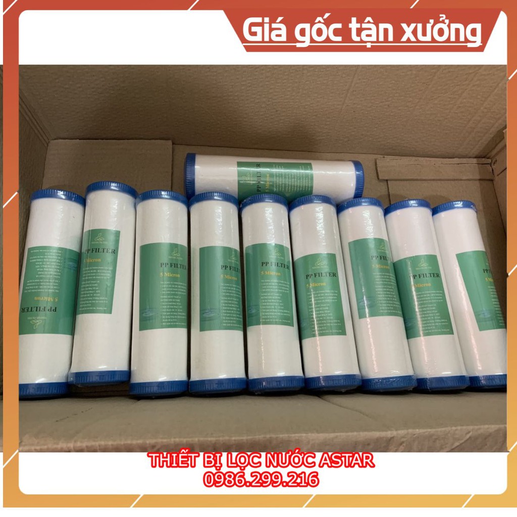 Combo 10 Lõi Số 1 Bịt Đầu ♥️ Lõi Lọc Số 1 ♥️ Lõi Lọc Nước ( Nắp bịt có thay đổi do nhà CC)