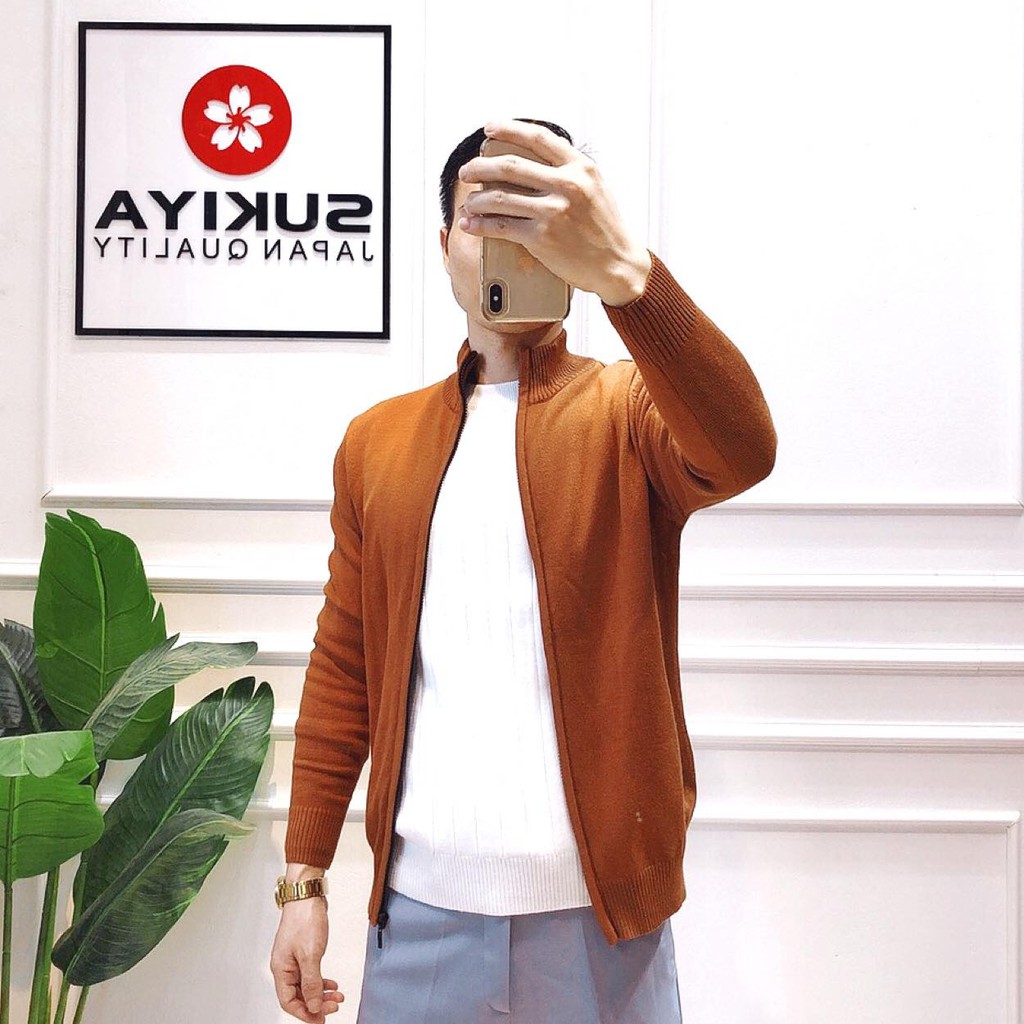 Áo khoác len cardigan nam chất đẹp Sukiya Fashion AL04 | BigBuy360 - bigbuy360.vn