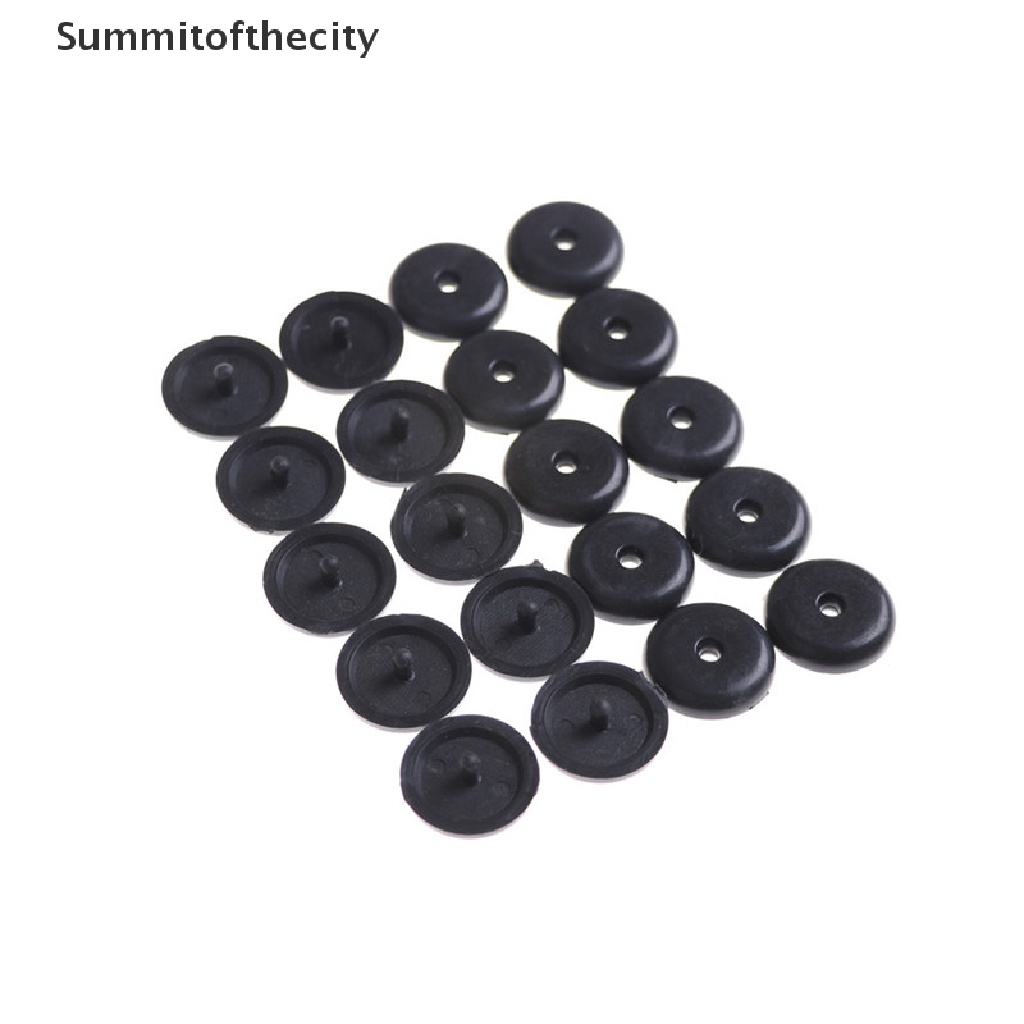 Set 10 Nút Khóa Dây An Toàn Màu Đen Cho Xe Hơi