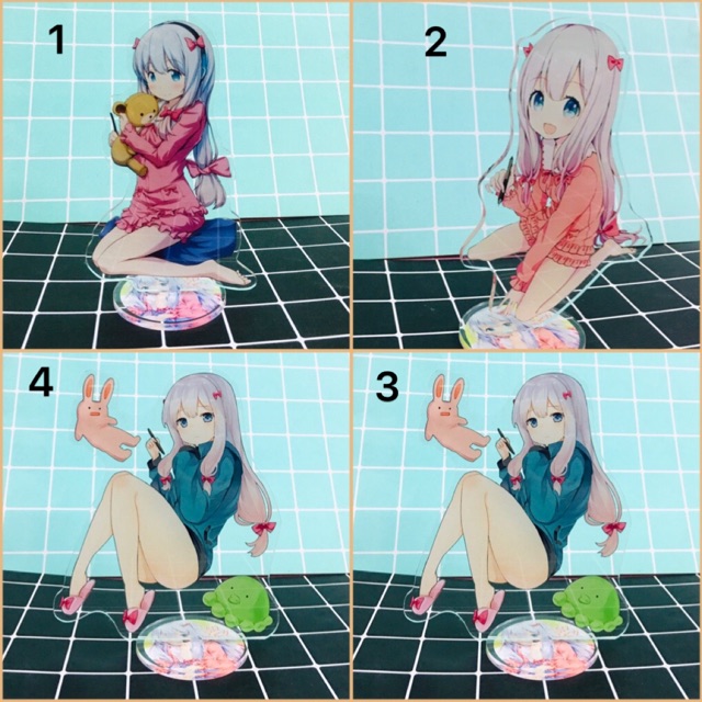 Tượng mô hình anime sagiri, Standee anime sagiri,