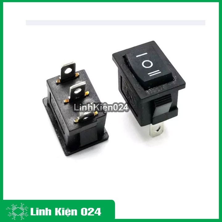Công tắc bập bênh KCD1-11 10x15mm 3A 250V 2P
