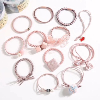 Combo Set buộc tóc 12 món