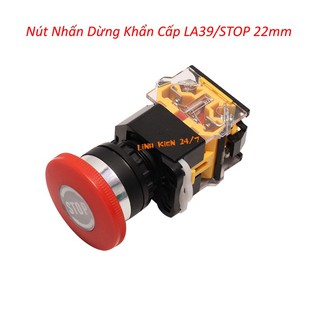 Nút Dừng Khẩn Cấp LA39/STOP 22mm