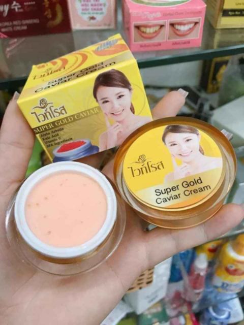 [Havastore] KEM SUPER GOLD CAVIAR CREAM - TRỨNG CÁ HỒI THÁI LAN