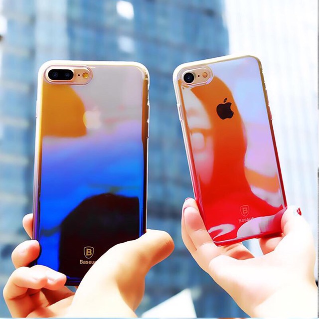 [SHIPNOW] Ốp lưng đổi màu IPhone 7/ 8 hiệu Baseus Glaze chính hãng