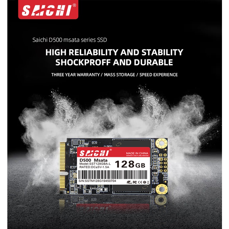 Ổ Cứng Ssd D500 Msata 128gb 256gb Ssd Msata 3d Tlc / Qlc Cho Laptop | BigBuy360 - bigbuy360.vn