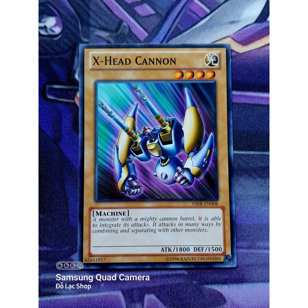 Thẻ Bài Mint90 Yugioh Monster X-Head Cannon  - Common
