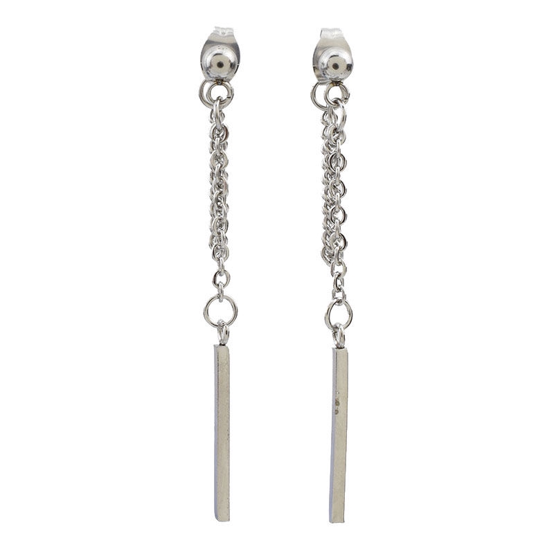 Khuyên Tai Dạng Dây Chuỗi Cá Tính Độc Đáo Phong Cách Hip-Hop