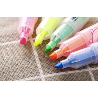 BP-Túi 5 bút dạ quang mini dễ thương