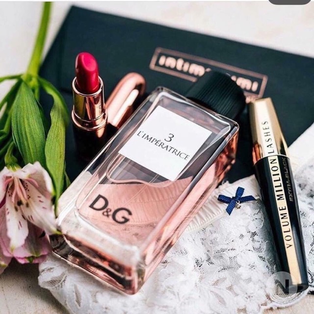 D&G 3 L’Imperatrice 3 Dưa Hấu + 🥝 Kiwi + 🍑 Ổi Đào vị gỗ quyện xạ hương the lạnh khi ngấm lên da