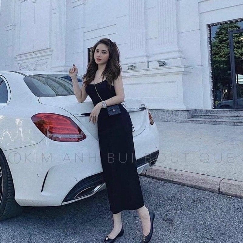 Váy 2 dây dáng dài cực hot