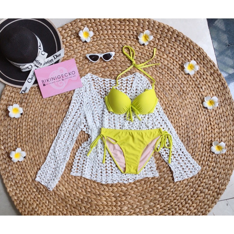 Bikini Đồ Bơi 2 Mảnh Áo Gọng Nơ Đệm Dày GK0209 (Ảnh Thật) | BigBuy360 - bigbuy360.vn
