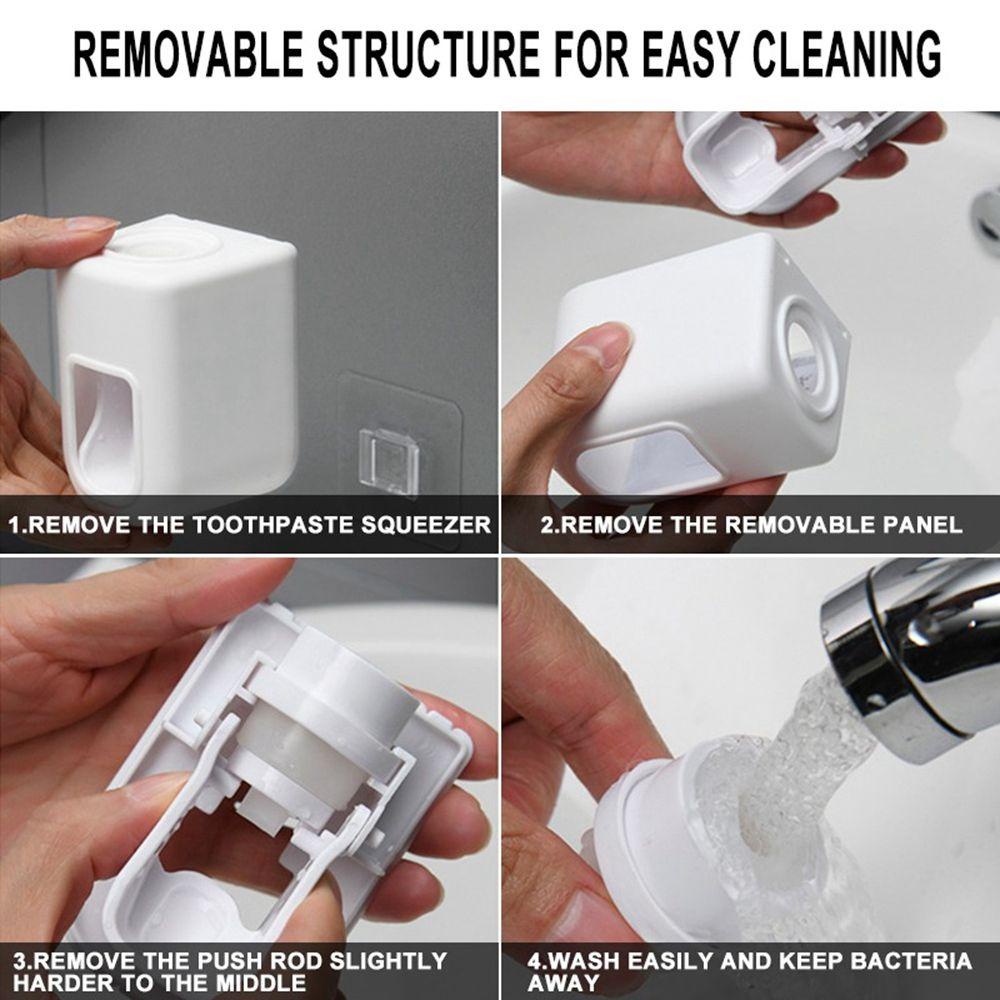 Giá Treo Bàn Chải Đánh Răng / Kem Đánh Răng NICKOLAS Gắn Tường Chống Bụi Tiện Dụng