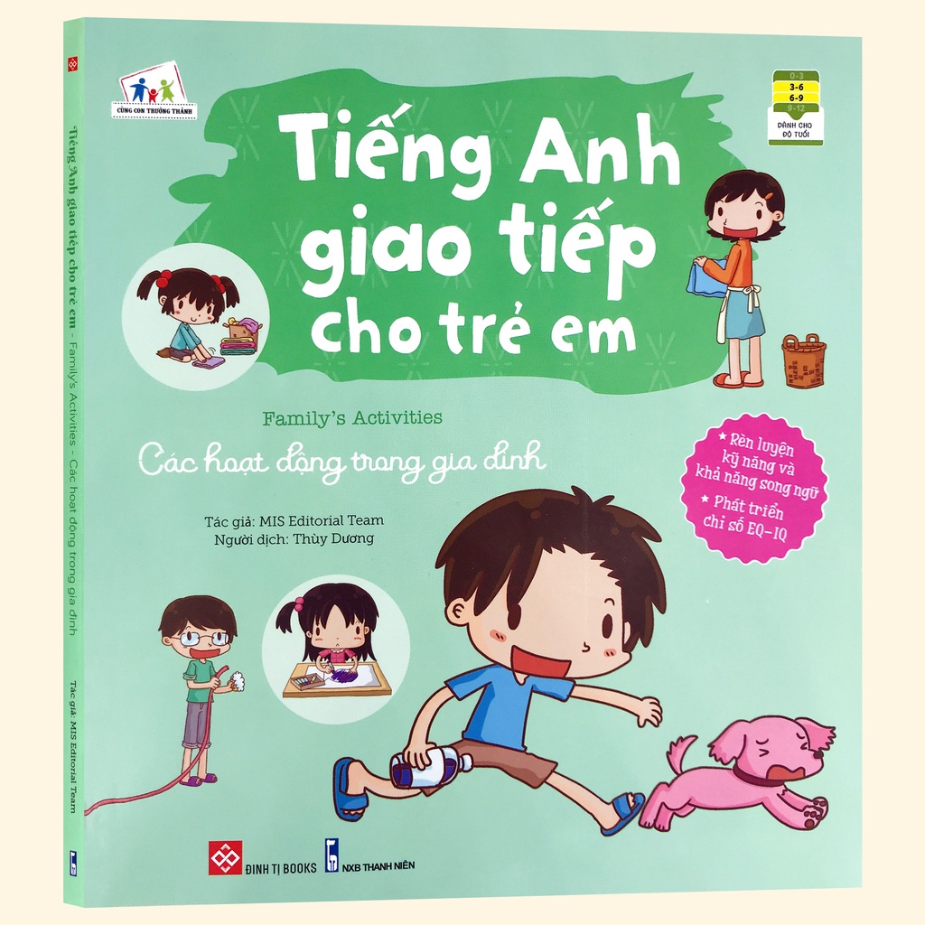 Sách Đinh Tị - Tiếng Anh Giao Tiếp Cho Trẻ Em