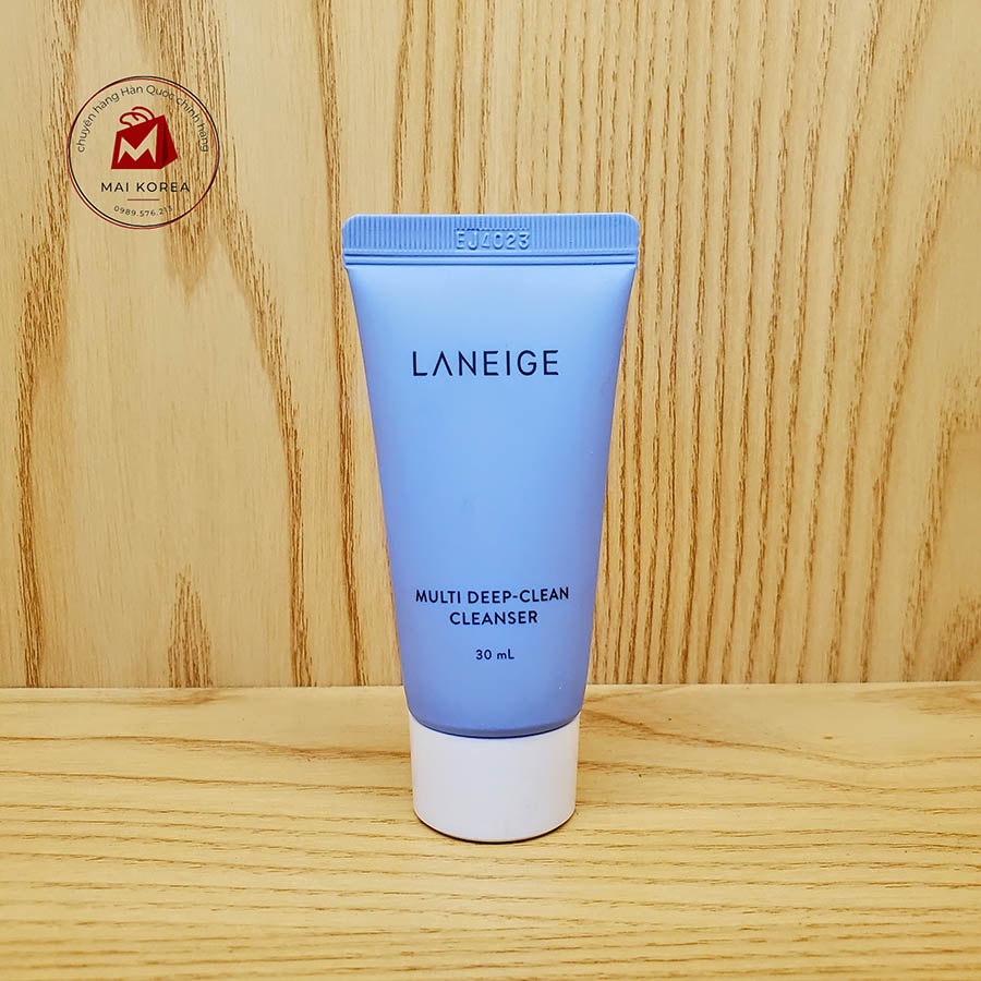 Sữa rửa mặt LANEIGE mini cao cấp sạch sâu đa năng 30ml