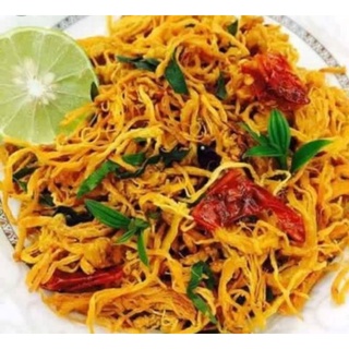 Khô gà lá chanh nhà làmloại 250g