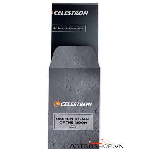 Bản đồ quan sát Mặt Trăng- Celestron- Chống nước