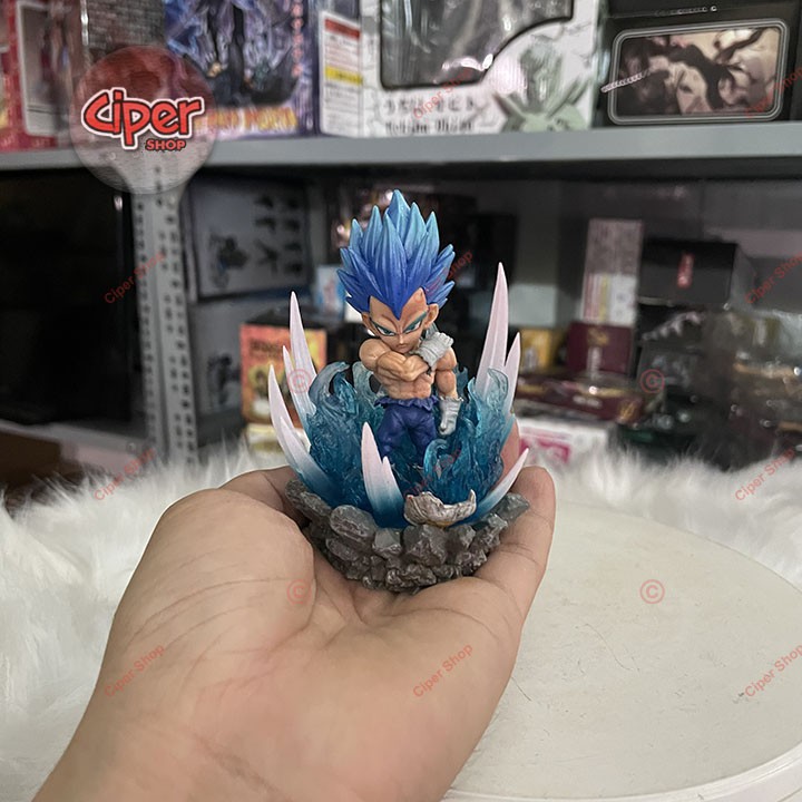 Mô hình Vegeta Blue - Led 11cm - Figure Vegeta Blue Dragon Ball