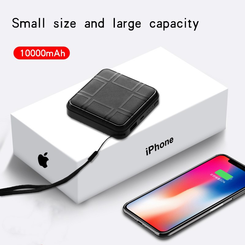 Mini portable convenient power bank KT68 sạc dự phòng 10000mAh dễ thương