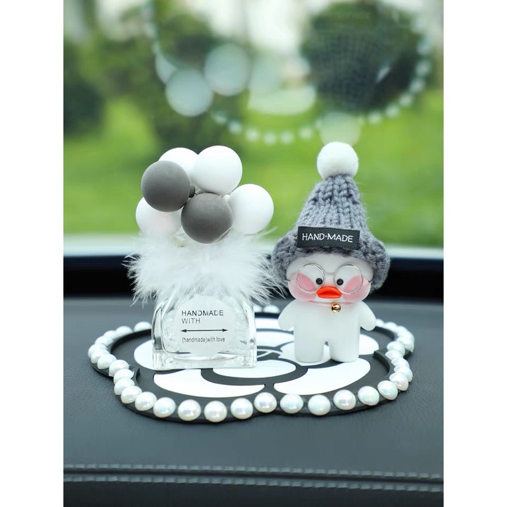 Trang trí taplo ô tô hình chú vịt dễ thương - Trang trí taplo xe hơi cao cấp