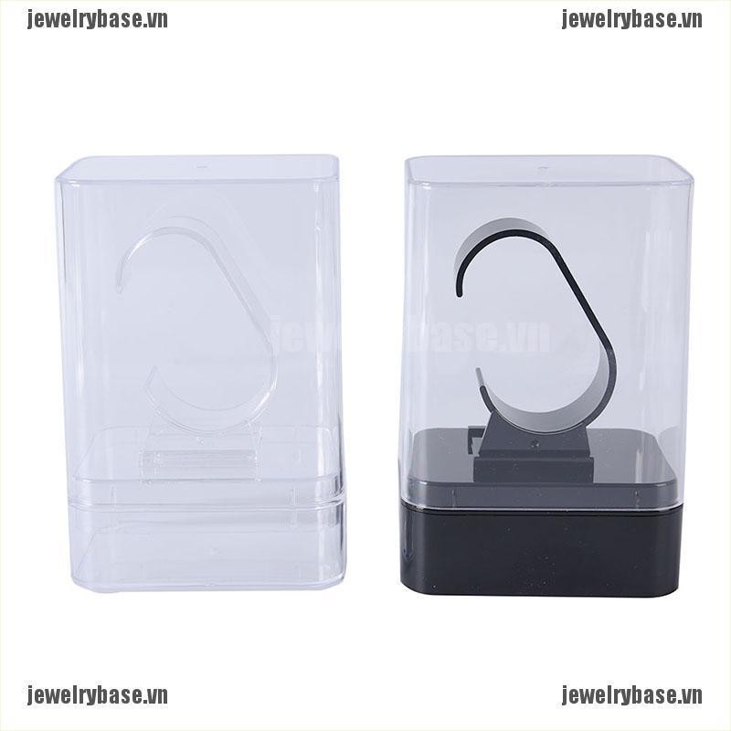 [Base] 1x plastic watch display holder stand rack showcase tool stand case winder [VN]